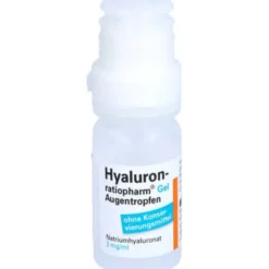HYALURON-RATIOPHARM Gel Augentropfen 10 ml