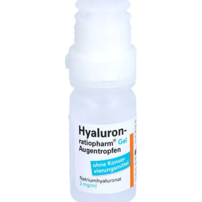 HYALURON-RATIOPHARM Gel Augentropfen 10 ml