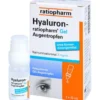 HYALURON-RATIOPHARM Gel Augentropfen 20 ml
