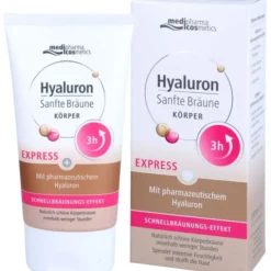 HYALURON SANFTE Bräune Express Körpercreme 150 ml