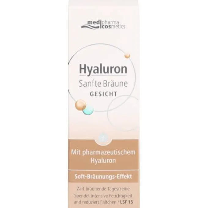 HYALURON SANFTE Bräune Gesichtspflege Creme 50 ml