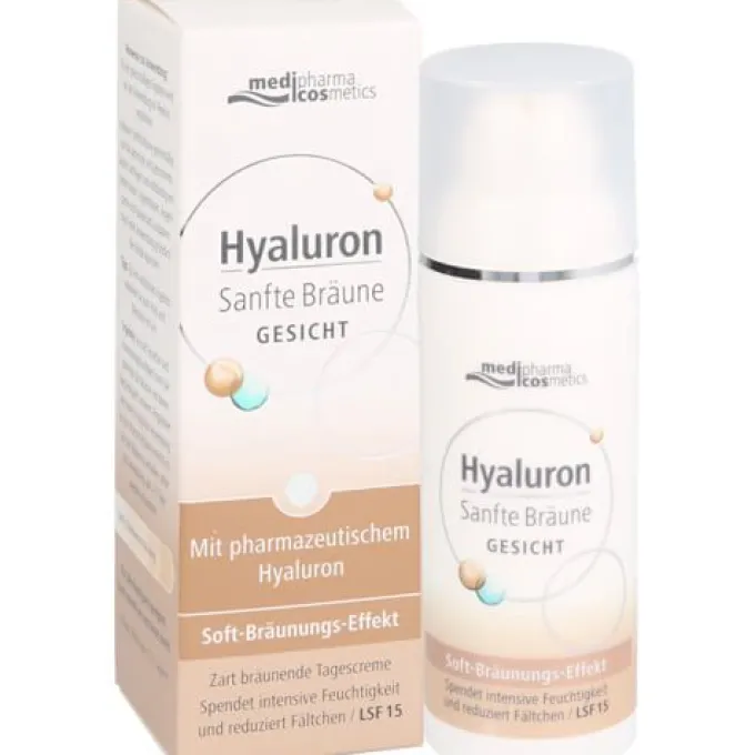 HYALURON SANFTE Bräune Gesichtspflege Creme 50 ml