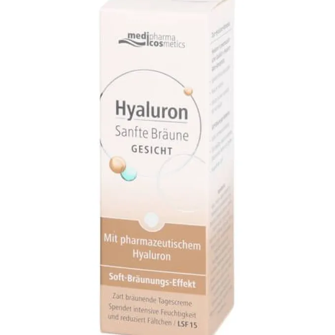HYALURON SANFTE Bräune Gesichtspflege Creme 50 ml