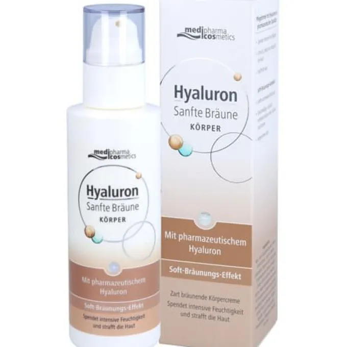 HYALURON SANFTE Bräune Körperpflege Creme 200 ml