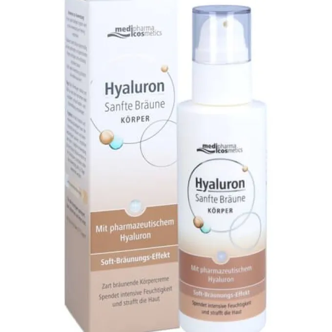 HYALURON SANFTE Bräune Körperpflege Creme 200 ml