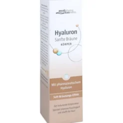 HYALURON SANFTE Bräune Körperpflege Creme 200 ml