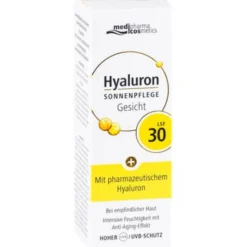 HYALURON SONNENPFLEGE Gesicht Creme LSF 30 50 ml