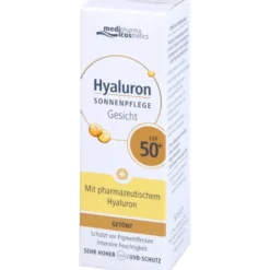 HYALURON SONNENPFLEGE Gesicht Creme LSF 50+ getönt 50 ml