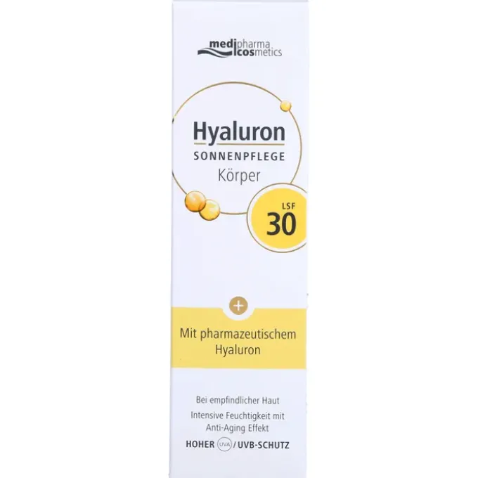 HYALURON SONNENPFLEGE Körper Creme LSF 30 150 ml