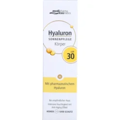 HYALURON SONNENPFLEGE Körper Creme LSF 30 150 ml