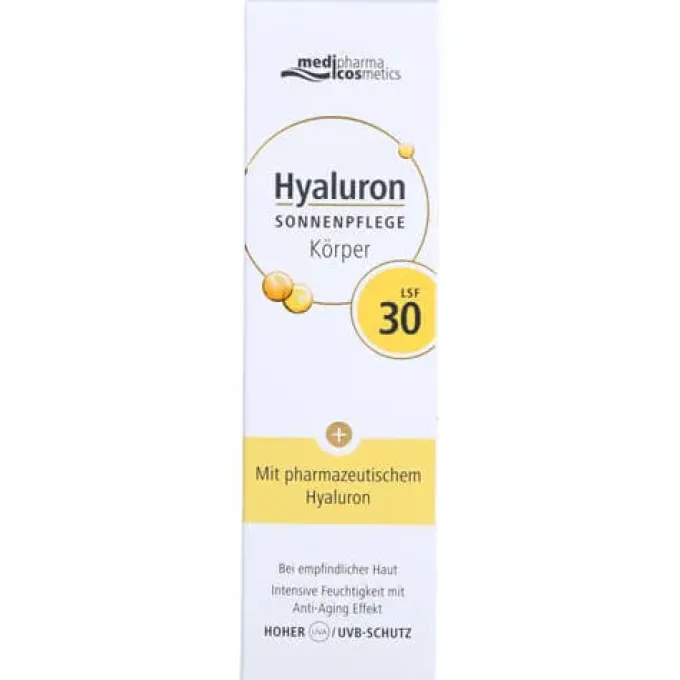 HYALURON SONNENPFLEGE Körper Creme LSF 30 150 ml