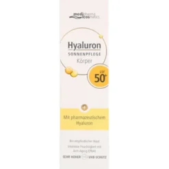 HYALURON SONNENPFLEGE Körper Creme LSF 50+ 150 ml