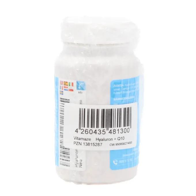 HYALURONSÄURE 200 mg hochdos.+Coenzym Q10 vegan 60 Stück