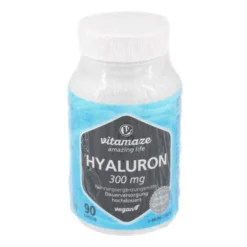 HYALURONSÄURE 300 mg hochdosiert vegan Kapseln 90 Stück