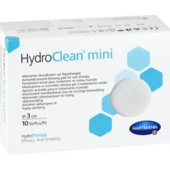 HYDROCLEAN mini Kompressen 3 cm rund steril 10 St