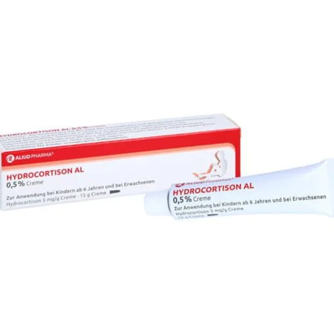 HYDROCORTISON AL 0,5% Creme 15 g