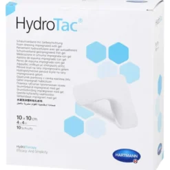HYDROTAC Schaumverband 10x10 cm steril 10 St