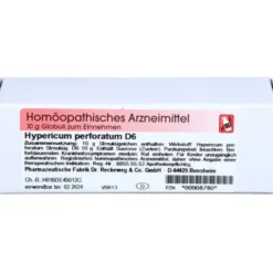 HYPERICUM D 6 Globuli 10 g