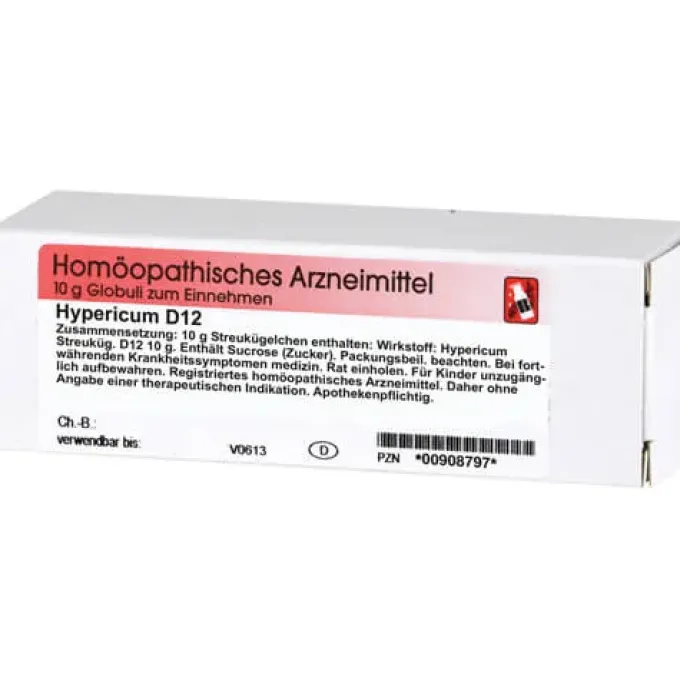 HYPERICUM D 12 Globuli 10 g