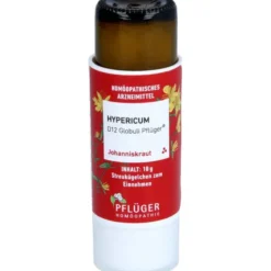 HYPERICUM D 12 Globuli Pflüger Globulispender 10 g