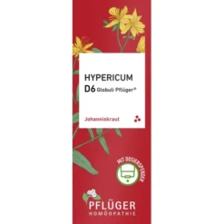HYPERICUM D 6 Globuli Pflüger Globulispender 10 g