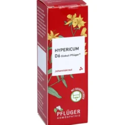 HYPERICUM D 6 Globuli Pflüger Globulispender 10 g