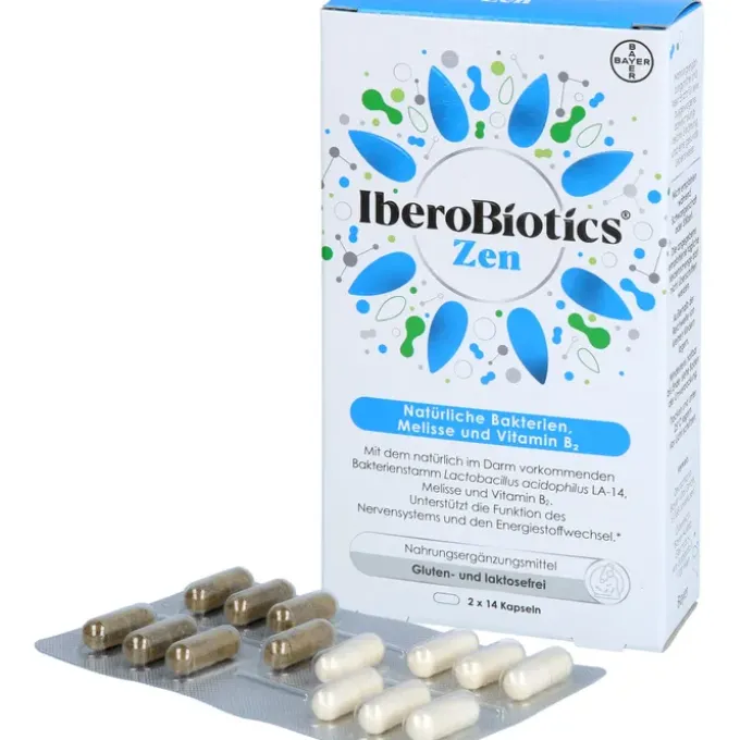IBEROBIOTICS Zen Kapseln 28 Stück