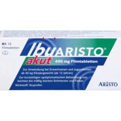 IBUARISTO akut 400 mg Filmtabletten 10 St