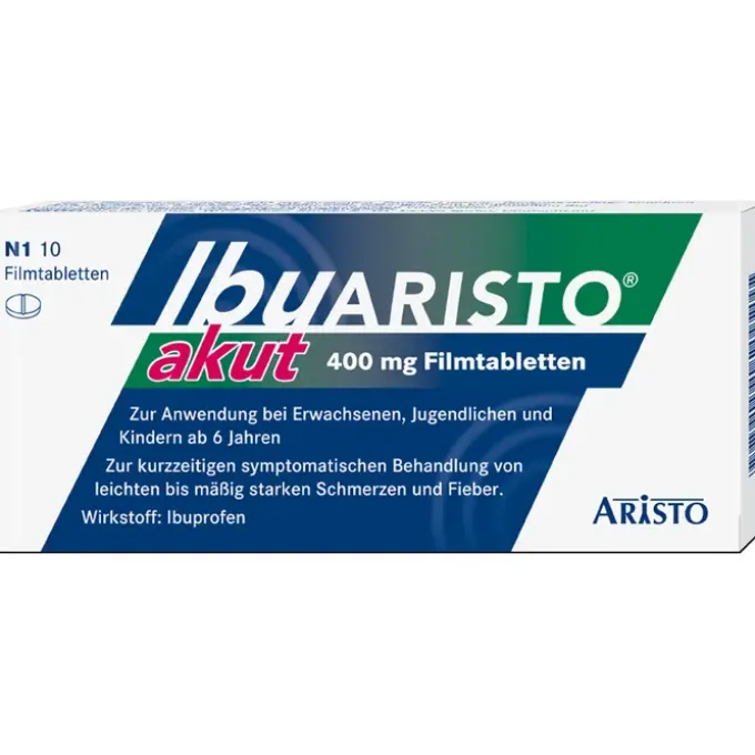 IBUARISTO akut 400 mg Filmtabletten 10 St