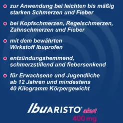 IBUARISTO akut 400 mg Filmtabletten 10 St