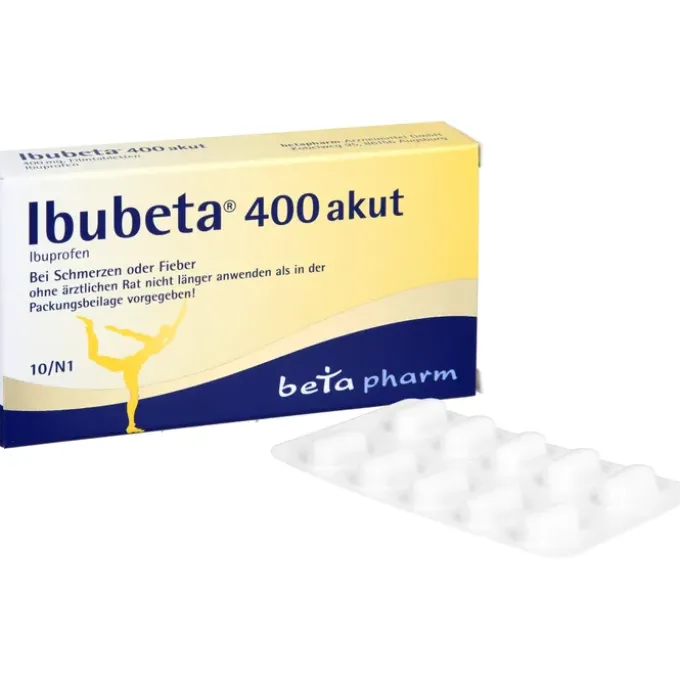 IBUBETA 400 akut Filmtabletten 10 St