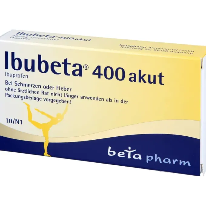 IBUBETA 400 akut Filmtabletten 10 St