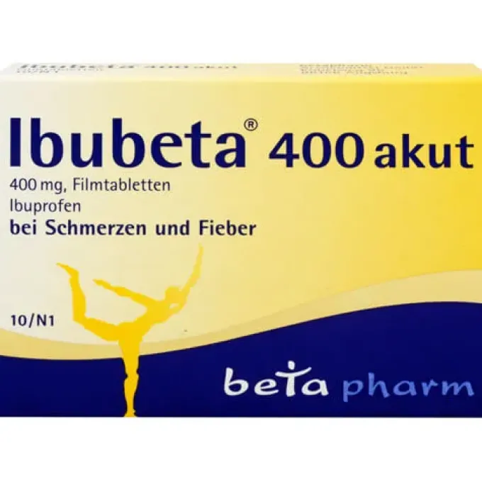 IBUBETA 400 akut Filmtabletten 10 St