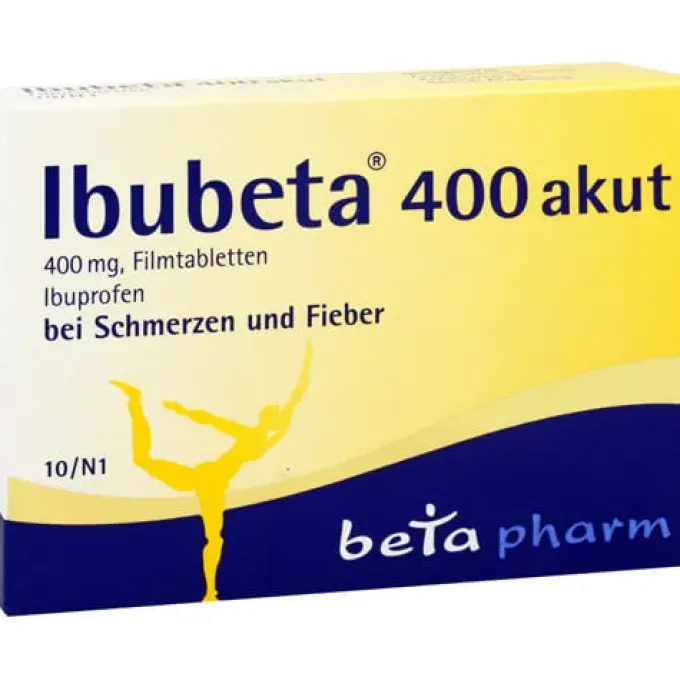 IBUBETA 400 akut Filmtabletten 10 St