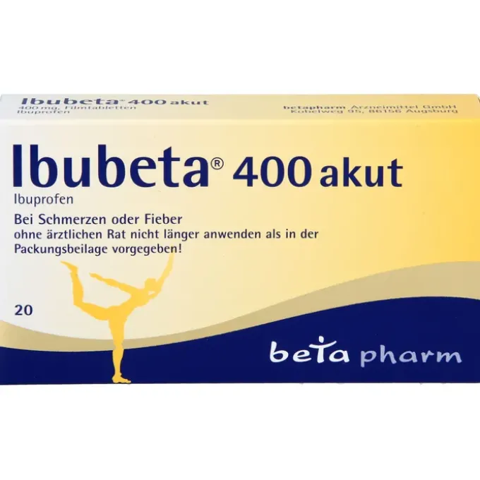 IBUBETA 400 akut Filmtabletten 20 St