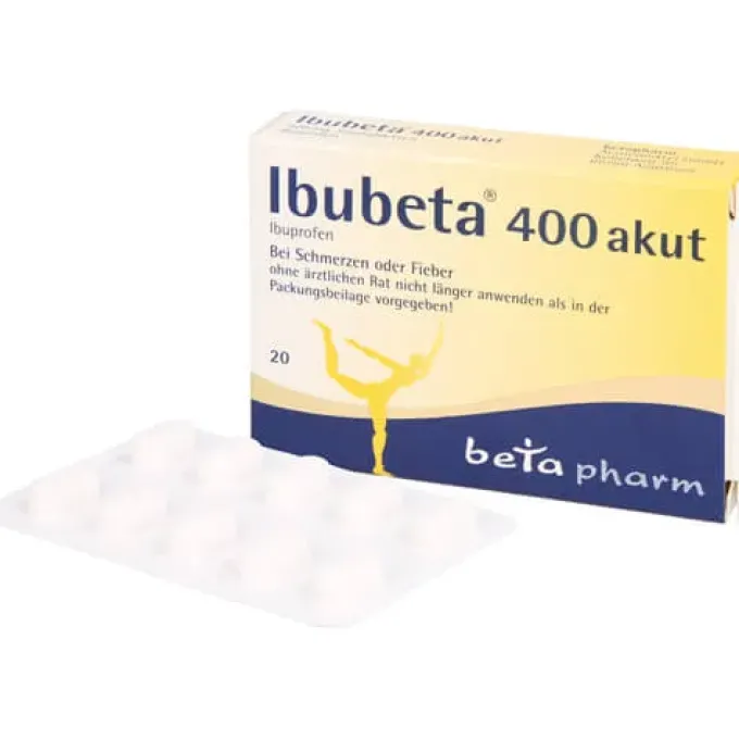 IBUBETA 400 akut Filmtabletten 20 St