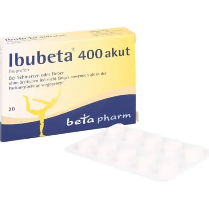 IBUBETA 400 akut Filmtabletten 20 St