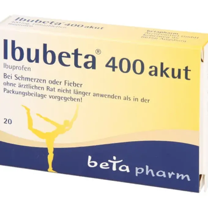 IBUBETA 400 akut Filmtabletten 20 St