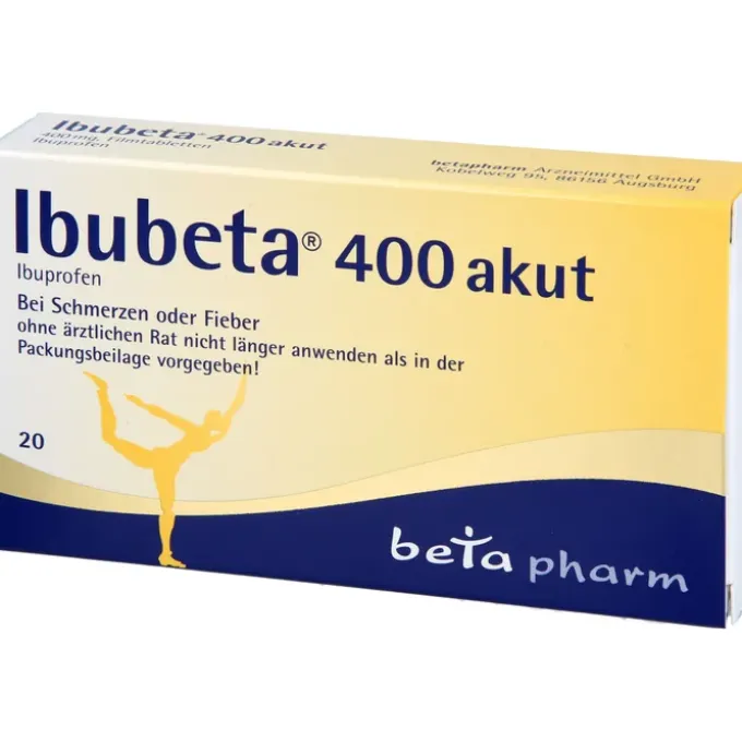 IBUBETA 400 akut Filmtabletten 20 St
