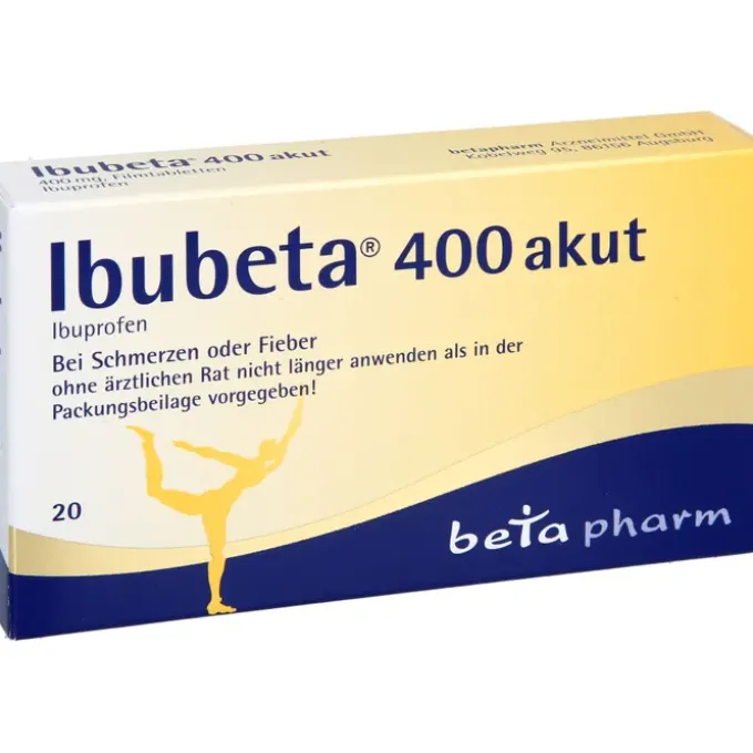 IBUBETA 400 akut Filmtabletten 20 St