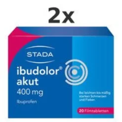 IBUDOLOR akut 400 mg Filmtabletten Set 2x 20St