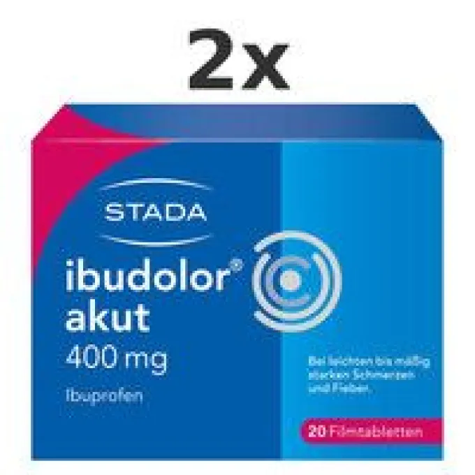 IBUDOLOR akut 400 mg Filmtabletten Set 2x 20St