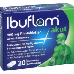 IBUFLAM akut 400 mg Filmtabletten 20 St
