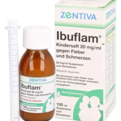IBUFLAM Kindersaft 20mg/ml gegen Fieber u.Schmerz. 100 ml