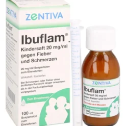 IBUFLAM Kindersaft 20mg/ml gegen Fieber u.Schmerz. 100 ml