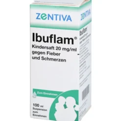 IBUFLAM Kindersaft 20mg/ml gegen Fieber u.Schmerz. 100 ml