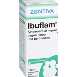IBUFLAM Kindersaft 20mg/ml gegen Fieber u.Schmerz. 100 ml