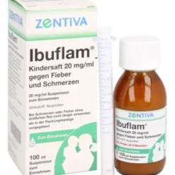 IBUFLAM Kindersaft 20mg/ml gegen Fieber u.Schmerz. 100 ml