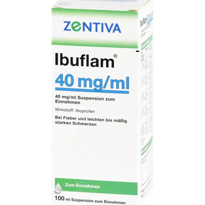 IBUFLAM 40 mg/ml Suspension zum Einnehmen 100 ml