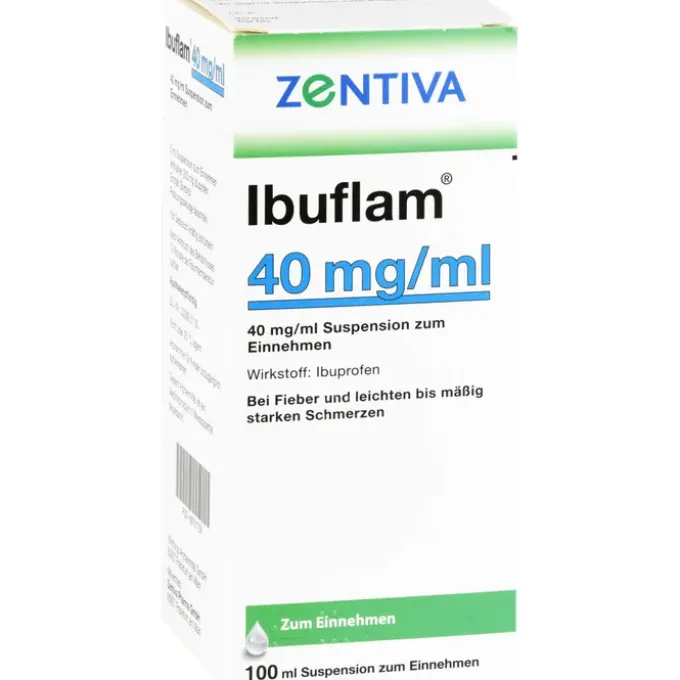 IBUFLAM 40 mg/ml Suspension zum Einnehmen 100 ml